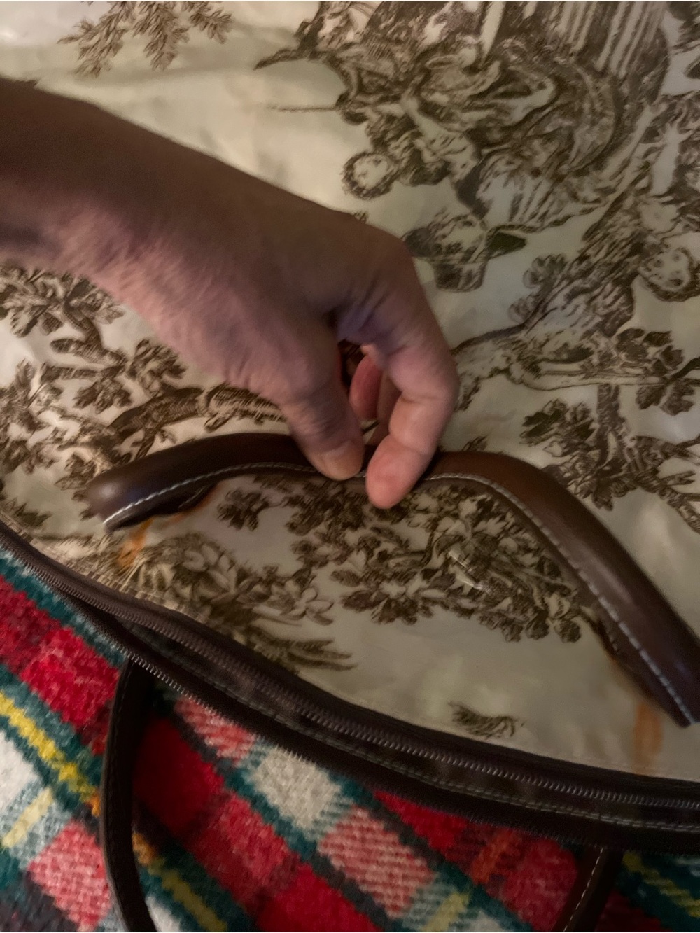 Weekender bag+pouch - Picture 7 of 8